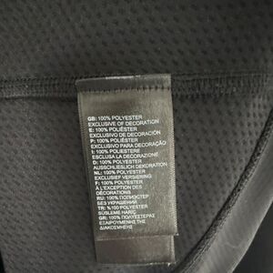 The North Face Men's Black Full Zip Jacket Logo Accent Solid